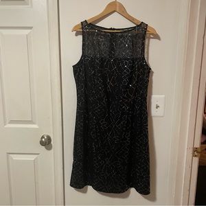 American Living Black Sequin Dress
